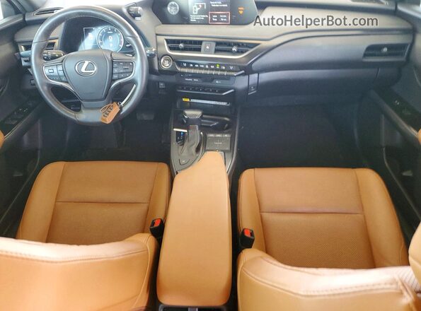 JTHP3JBH0N2054827 2022 LEXUS UX White Widok deski rozdzielczej
