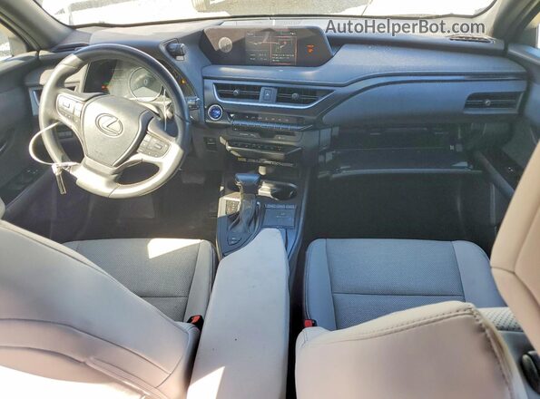 JTHP9JBH3N2062435 2022 LEXUS UX White Dashboard view