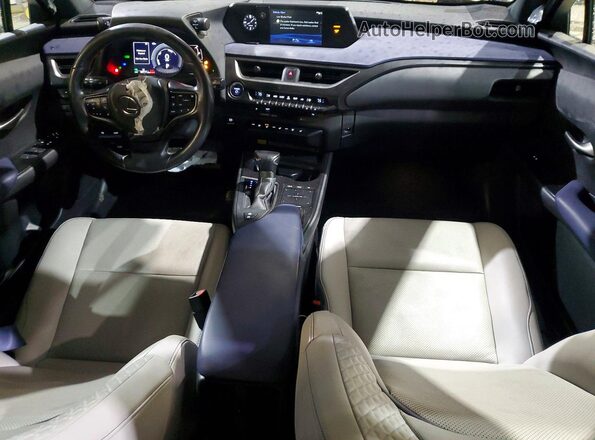 JTHP9JBH6M2045479 2021 LEXUS UX Черный Вид панели приборов