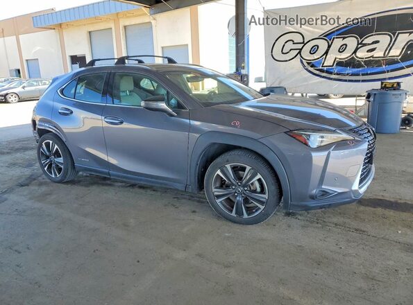 JTHP9JBH7L2032996 2020 LEXUS UX Серый Передняя правая четверть