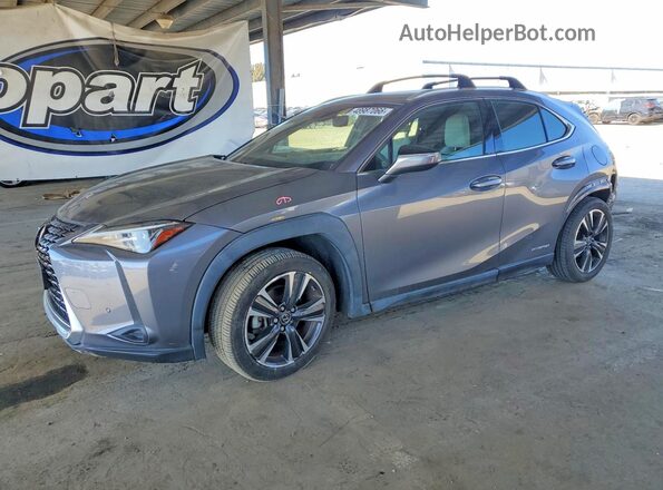 JTHP9JBH7L2032996 2020 LEXUS UX Серый Передняя левая четверть