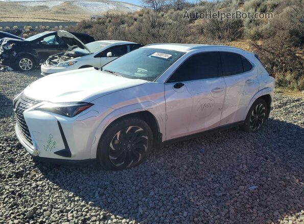 JTHP9JBH7P2066636 2023 LEXUS UX White Vista tres cuartos delantera izquierda