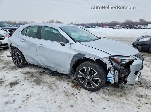 JTHP9JBH9L2023622 2020 LEXUS UX Silver Przód prawy