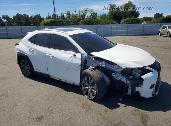 JTHR9JBH2L2021705 2020 LEXUS UX Белый Передняя правая четверть