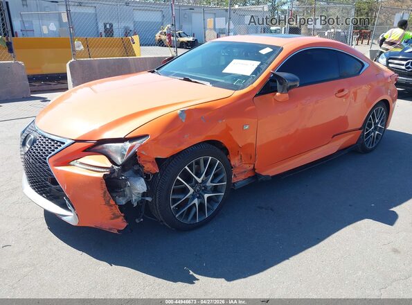 JTHSM5BC9G5000690 2016 LEXUS RC 300 Orange Передня ліва чверть