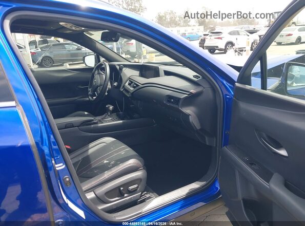 JTHU9JBH0K2014969 2019 LEXUS UX 250H Blue წინა სალონის ხედი