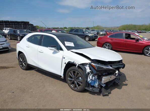 JTHUCJDH2S2014373 2025 LEXUS UX 300H White Przód prawy