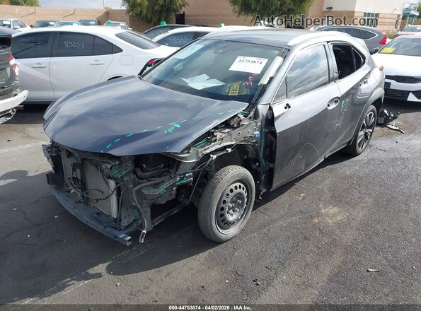 JTHX3JBH9N2049366 2022 LEXUS UX 200 Gray Передня ліва чверть
