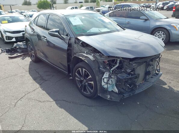 JTHX3JBH9N2049366 2022 LEXUS UX 200 Gray Передня права чверть