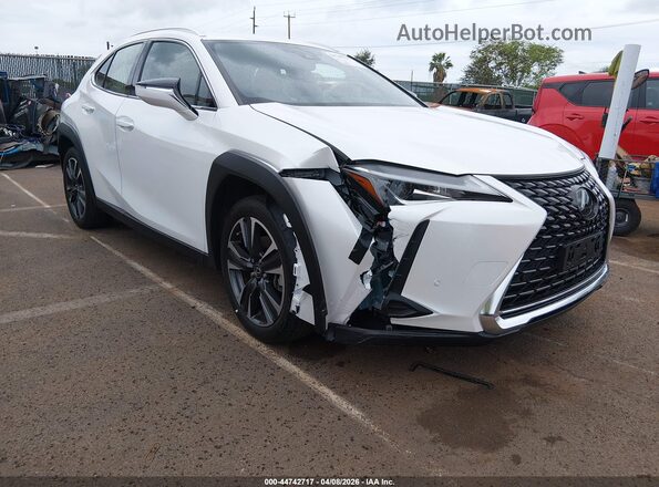 JTHY3JBH0K2019236 2019 LEXUS UX 200 White Front view
