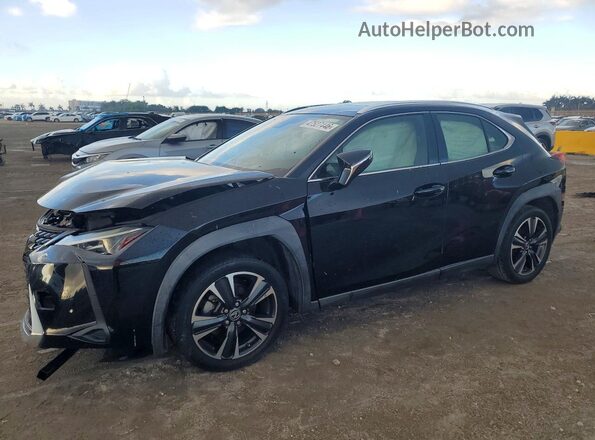 JTHY3JBH0K2019432 2019 LEXUS UX Черный Передняя левая четверть