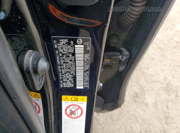 JTHY3JBH0K2019432 2019 LEXUS UX Черный Вид подкапотного пространства