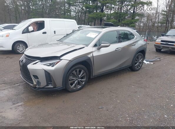 JTHY3JBH3K2002995 2019 LEXUS UX 200 Silver Vista tres cuartos delantera izquierda