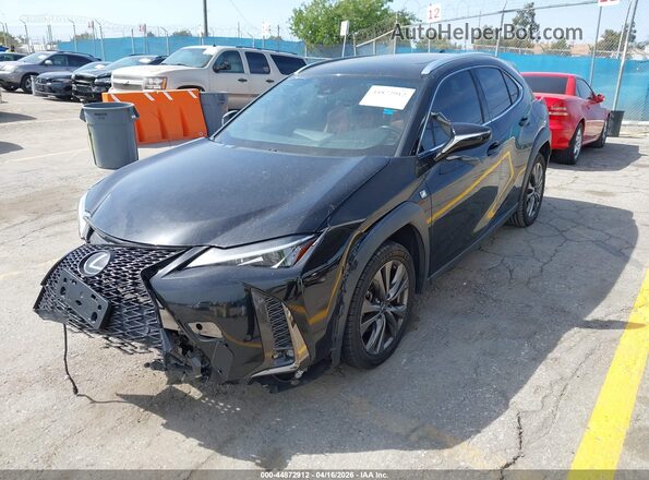 JTHY3JBH5K2004876 2019 LEXUS UX 200 Black Vista tres cuartos delantera izquierda