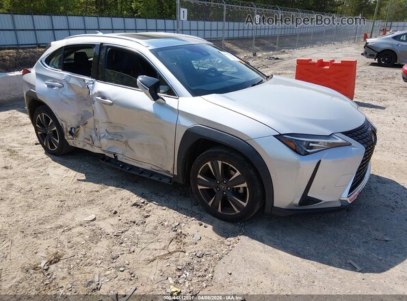 JTHY3JBH5K2013786 2019 LEXUS UX 200 Silver Front right