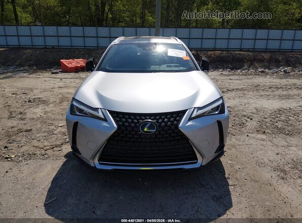 JTHY3JBH5K2013786 2019 LEXUS UX 200 Silver Instrument cluster view