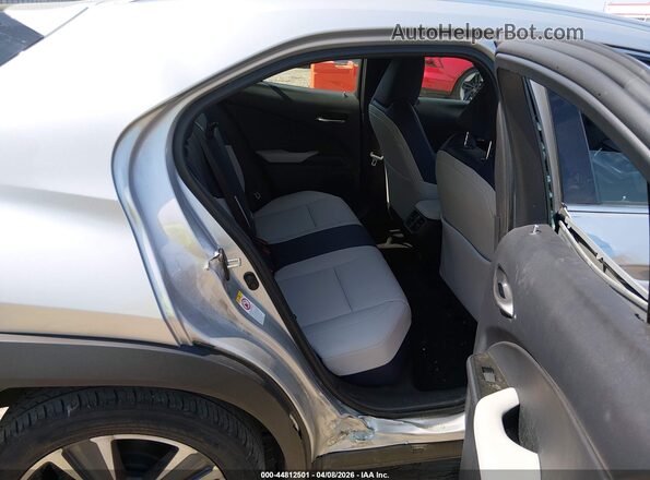 JTHY3JBH5K2013786 2019 LEXUS UX 200 Silver VIN sticker view