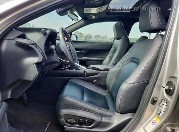 JTHY3JBH6K2003560 2019 LEXUS UX Gray Widok wnętrza z przodu