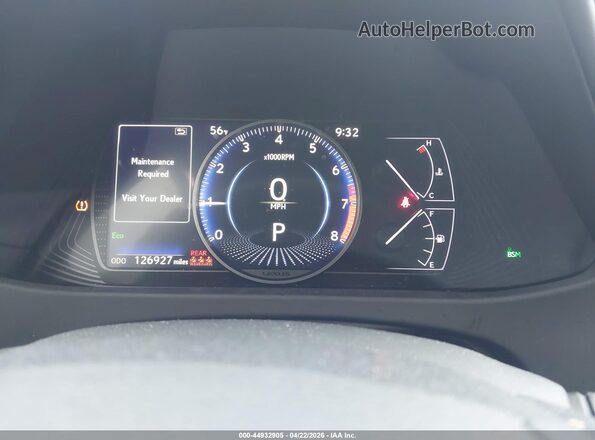 JTHY3JBHXK2007563 2019 LEXUS UX 200 White Հետևի նստատեղերի տեսք