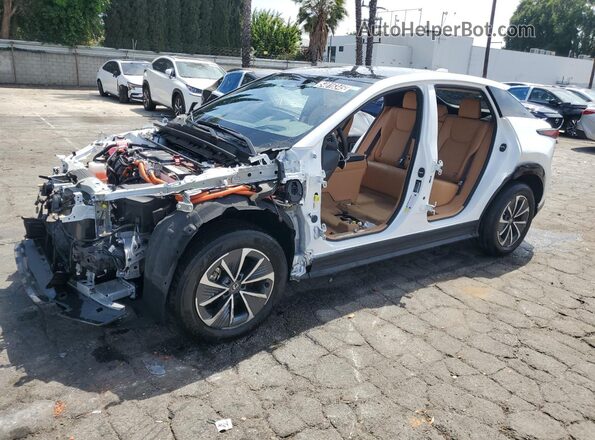 JTJAAAAB2PA016497 2023 LEXUS RZ Белый Передняя левая четверть