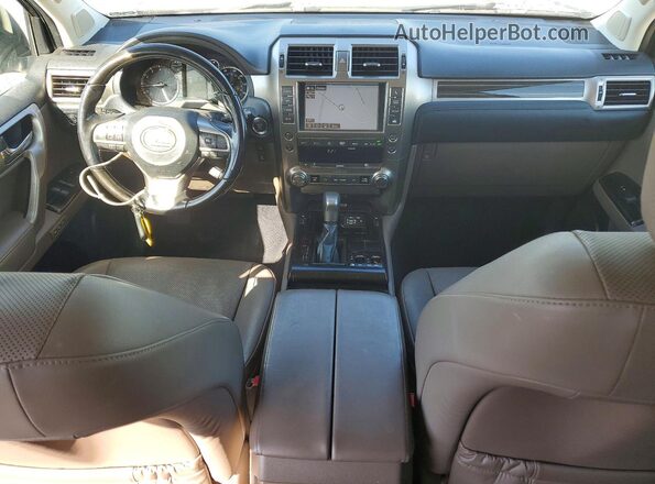 JTJAM7BX7L5251128 2020 LEXUS GX Серебряный Вид панели приборов