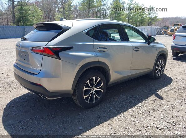 JTJBARBZ0H2129441 2017 LEXUS NX 200T Gray Tył prawy