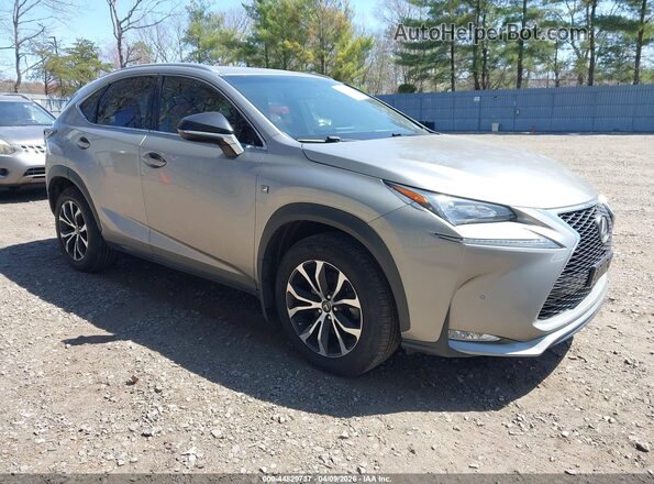 JTJBARBZ0H2129441 2017 LEXUS NX 200T Gray Przód prawy