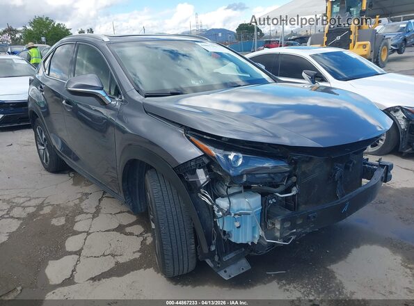 JTJBARBZ0K2187265 2019 LEXUS NX 300 Gray Front right