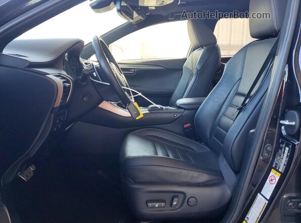 JTJBARBZ1J2178346 2018 LEXUS NX Черный Вид салона спереди