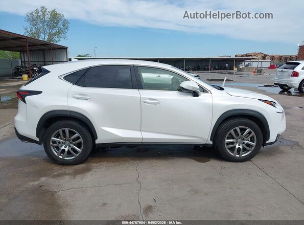 JTJBARBZ2G2092505 2016 LEXUS NX 200T White Widok wnętrza z tyłu