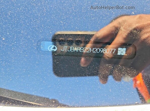 JTJBARBZ2H2098077 2017 LEXUS NX Белый Вид наклейки с VIN-кодом
