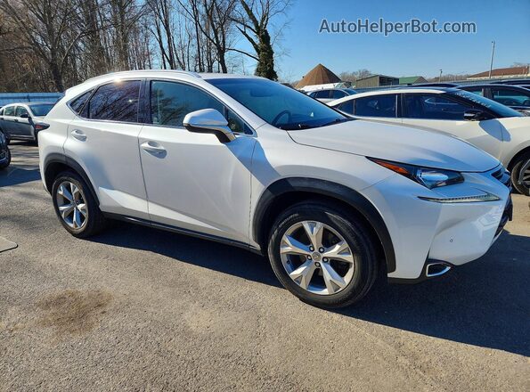 JTJBARBZ2H2098077 2017 LEXUS NX Белый Передняя правая четверть