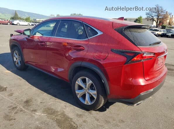 JTJBARBZ2H2127898 2017 LEXUS NX Red Задня ліва чверть