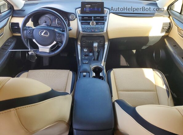 JTJBARBZ2H2127898 2017 LEXUS NX Red Вид панелі приладів