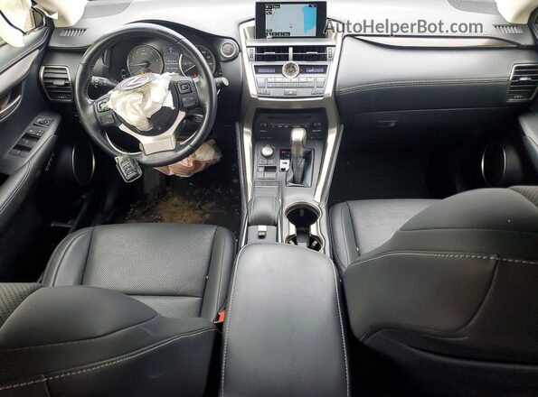 JTJBARBZ2H2142885 2017 LEXUS NX Black Vista del salpicadero