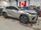 2019 Lexus Nx 300 Base Silver vin: JTJBARBZ2K2179779