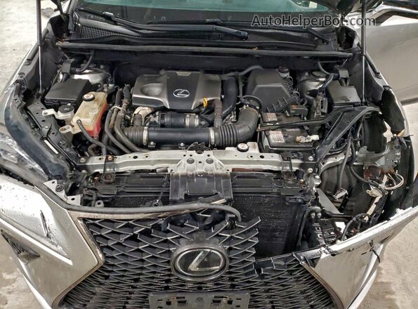 JTJBARBZ2K2179779 2019 LEXUS NX Silver Вид підкапотного простору