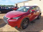 2016 Lexus Nx 200t   Красный vin: JTJBARBZ3G2054572