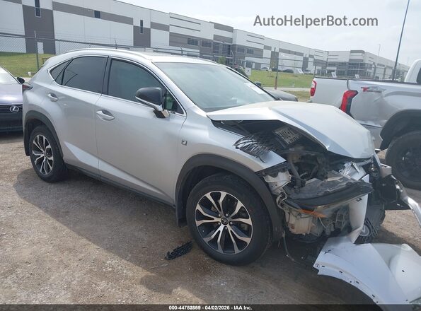 JTJBARBZ3G2058489 2016 LEXUS NX 200T Серебряный Передняя правая четверть