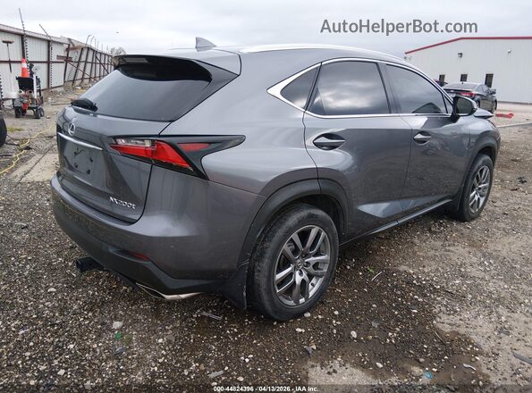 JTJBARBZ4G2070277 2016 LEXUS NX 200T Серый Задняя правая четверть