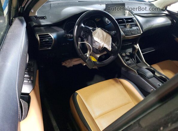 JTJBARBZ5H2105443 2017 LEXUS NX Black წინა პანელის ხედი