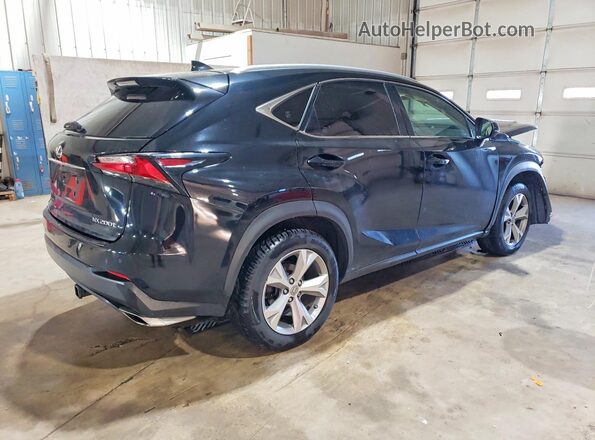 JTJBARBZ5H2105443 2017 LEXUS NX Black უკანა მარჯვენა