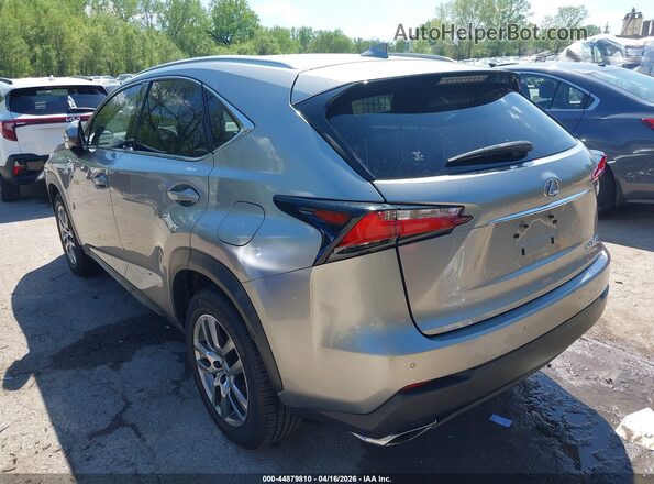 JTJBARBZ6G2090952 2016 LEXUS NX 200T Silver Tył lewy