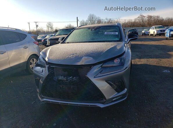 JTJBARBZ6K2181275 2019 LEXUS NX Серый Вид спереди