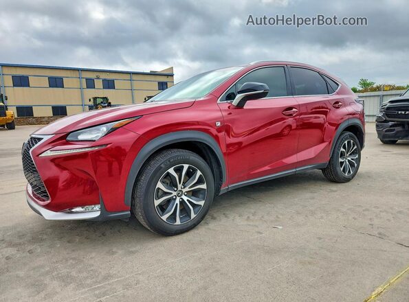 JTJBARBZXG2061745 2016 LEXUS NX Burgundy Передня ліва чверть