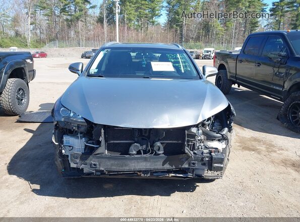 JTJBJRBZ2H2071722 2017 LEXUS NX 300H Серебряный Вид задней части салона