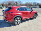 2019 Lexus Nx 300h Base Красный vin: JTJBJRBZ6K2117740