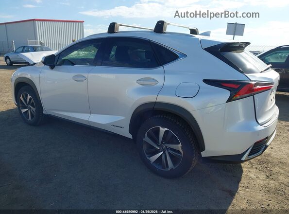 JTJBJRBZXK2104862 2019 LEXUS NX 300H White Rear left