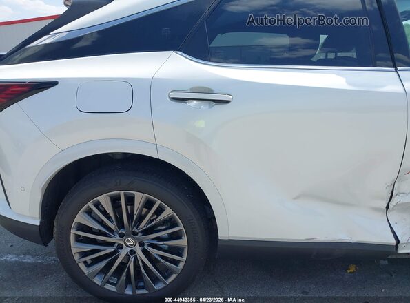 JTJCJMGA5T2039382 2026 LEXUS RX 450H+ White Widok z przodu