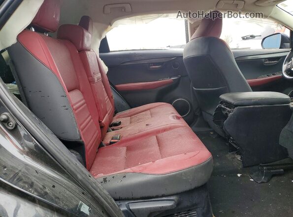 JTJDARDZ5M5031813 2021 LEXUS NX Черный Вид задней части салона